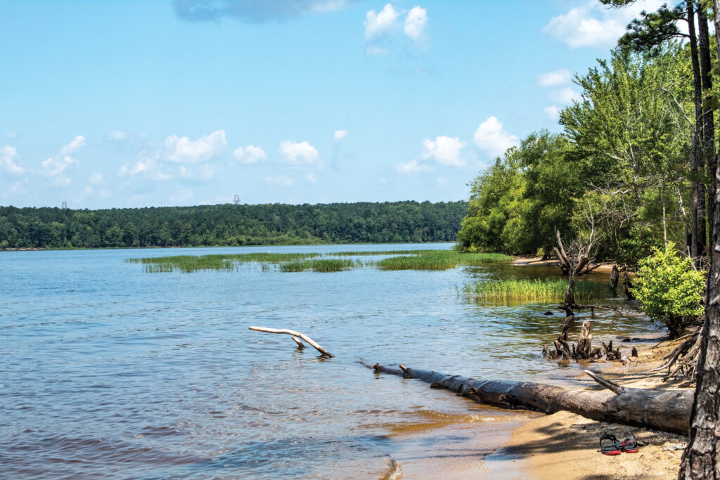 The Sandling Beach at Fall Lake